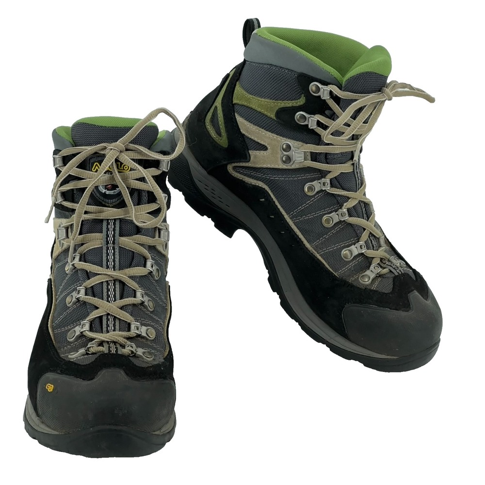 ASOLO Flame GTX Boots Mens Size 10 Goretex Waterproof Hiking Backpacking Trail